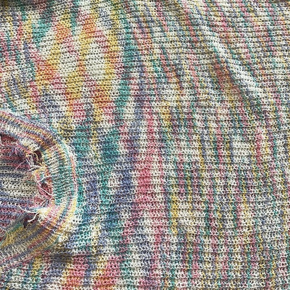 POL multi colored ribbon style sweater sz Small - Picture 7 of 9
